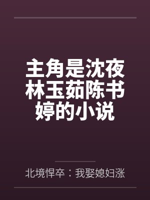 主角是沈夜林玉茹陈书婷的小说